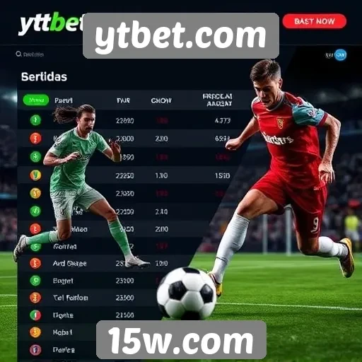 Comparação das odds em ytbet.com e concorrentes